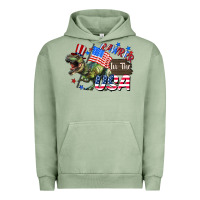 Pigment Oil Green Rawrrr in the USA 4th of july Urban Hoodie - CowGirlArtShop