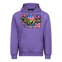 Tulip Rawrrr in the USA 4th of july Urban Hoodie - CowGirlArtShop