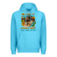 Ocean Blue somewhere where the summer lasted all year 'round Premium Hoodie - HRA Design Shop