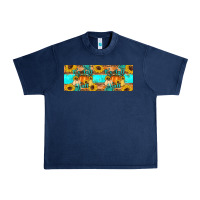 Navy it's fall y'all Urban Heavy Tee - Artiststas