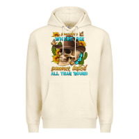 Sandshell somewhere where the summer lasted all year 'round Premium Hoodie - HRA Design Shop