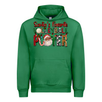 Emerald afro santa's favorite volleyball player for christ Urban Hoodie - FaDigitalArtStudio
