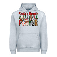 Heather Grey afro santa's favorite volleyball player for christ Urban Hoodie - FaDigitalArtStudio