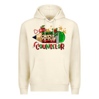 Sandshell christmas counselor pencil Premium Hoodie - FaDigitalArtStudio