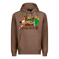 Chestnut christmas counselor pencil Premium Hoodie - FaDigitalArtStudio