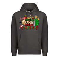 Smoke christmas counselor pencil Premium Hoodie - FaDigitalArtStudio