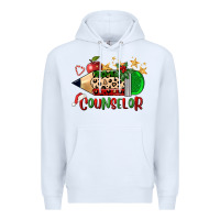 White christmas counselor pencil Premium Hoodie - FaDigitalArtStudio