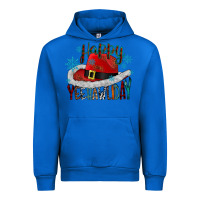 Cobalt happy yeehawliday Urban Hoodie - CowhideDigitalArt