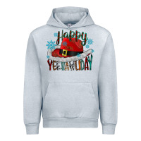 Heather Grey happy yeehawliday Urban Hoodie - CowhideDigitalArt