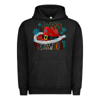 Pigment Black happy yeehawliday Urban Hoodie - CowhideDigitalArt