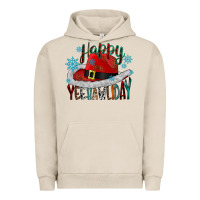 Pigment French Oak happy yeehawliday Urban Hoodie - CowhideDigitalArt