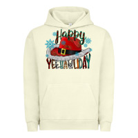 Pigment Pistachio happy yeehawliday Urban Hoodie - CowhideDigitalArt