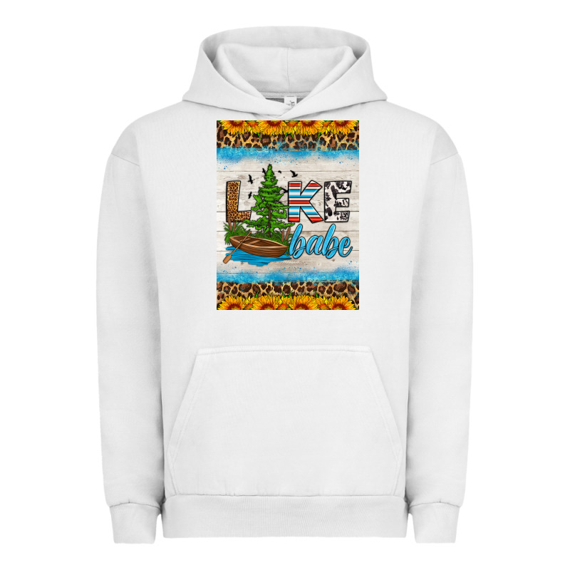 Lake Babe Air Freshener Urban Hoodie by HRA Design Shop | Teevron
