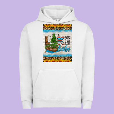 Lake Babe Air Freshener Urban Hoodie Designed By Hra Design Shop