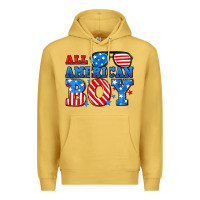 Antique Gold All American boy Premium Hoodie - Neo Western