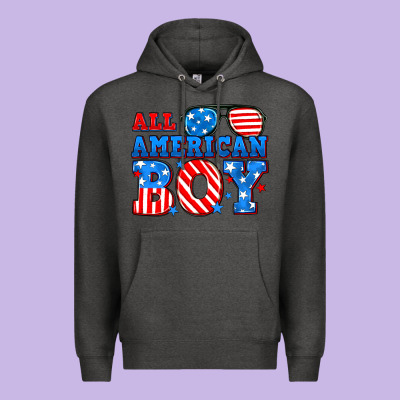 All American Boy Premium Hoodie Designed By Neo Western