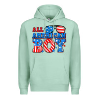 Seafoam All American boy Premium Hoodie - Neo Western