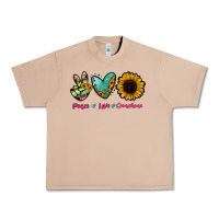Burro Peace Love Sunshine Urban Heavy Tee - RanaPortraitStore
