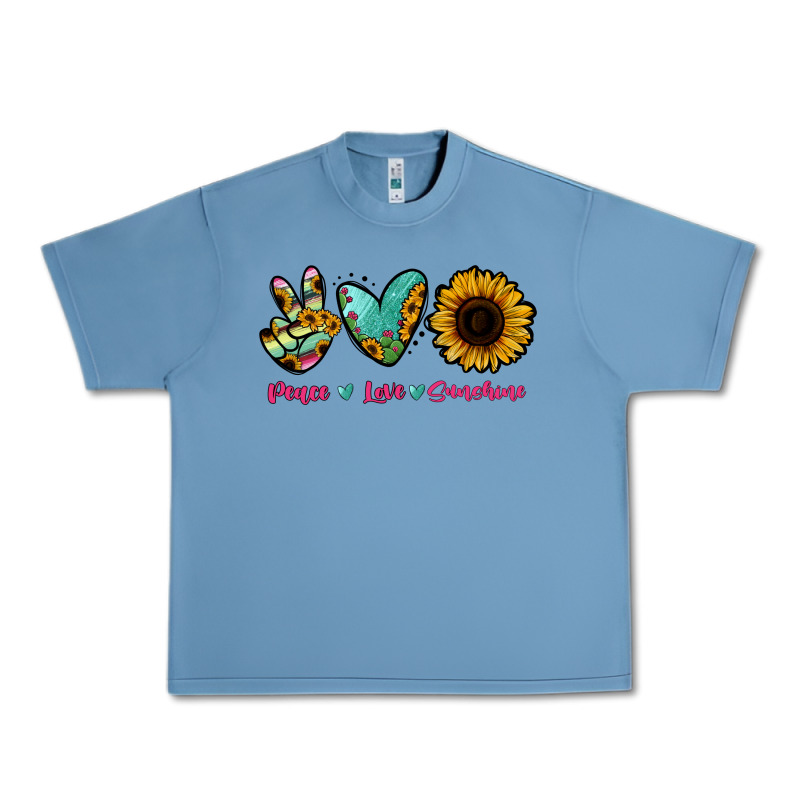 Peace Love Sunshine Urban Heavy Tee by RanaPortraitStore | Teevron