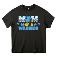 Asphalt LIL Autism Mom Heavy Core Tee - CowhideDigitalArt