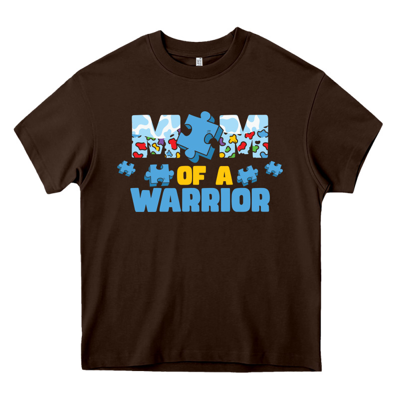 Lil Autism Mom Heavy Core Tee by CowhideDigitalArt | Teevron