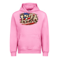 Fuchsia Pink 4th of July 1776 Urban Hoodie - Neo Western
