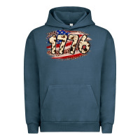 Pigment Midnight Navy 4th of July 1776 Urban Hoodie - Neo Western