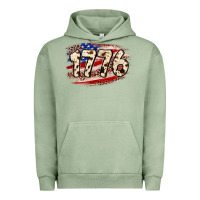 Pigment Oil Green 4th of July 1776 Urban Hoodie - Neo Western