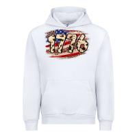 White 4th of July 1776 Urban Hoodie - Neo Western