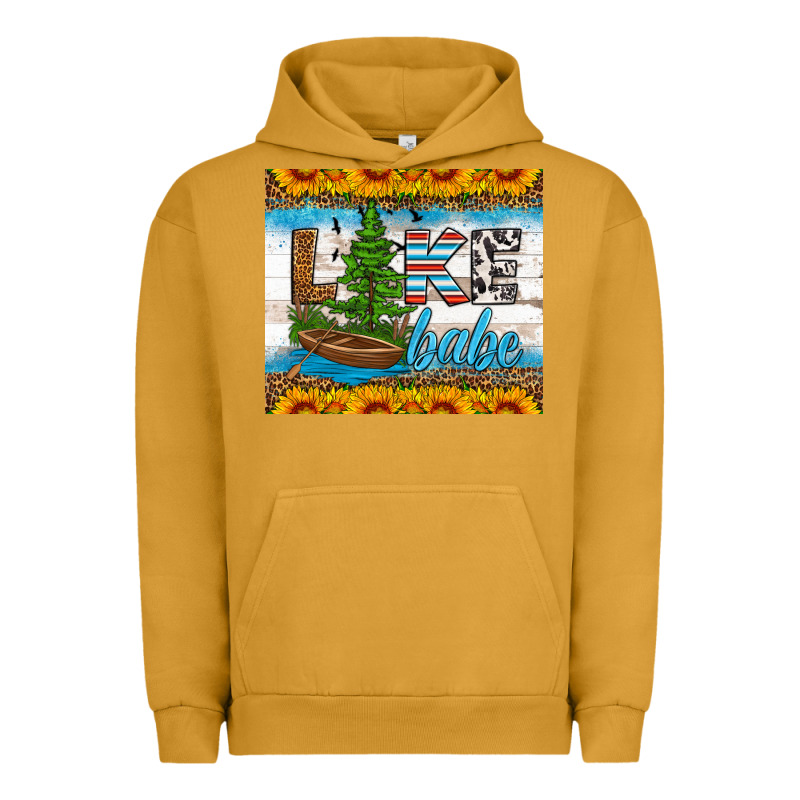 Lake Babe Tumbler Urban Hoodie by HRA Design Shop | Teevron