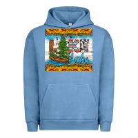 Pigment Pebble Blue lake babe tumbler Urban Hoodie - HRA Design Shop
