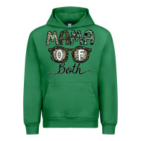 Emerald mama of both Urban Hoodie - CowhideDigitalArt