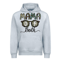 Heather Grey mama of both Urban Hoodie - CowhideDigitalArt