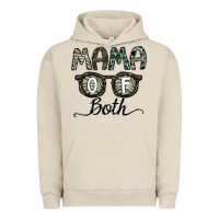Pigment French Oak mama of both Urban Hoodie - CowhideDigitalArt