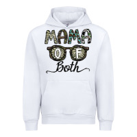 White mama of both Urban Hoodie - CowhideDigitalArt