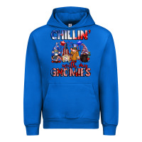 Cobalt Chillin' with my gnomies 4th of July Urban Hoodie - CowGirlArtShop
