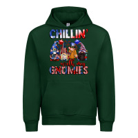 Forest Green Chillin' with my gnomies 4th of July Urban Hoodie - CowGirlArtShop