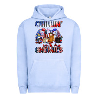 Pigment Grape Ice Chillin' with my gnomies 4th of July Urban Hoodie - CowGirlArtShop