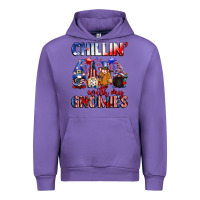 Tulip Chillin' with my gnomies 4th of July Urban Hoodie - CowGirlArtShop