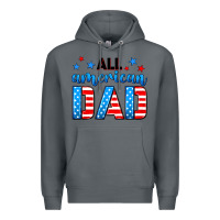 Rock All American dad Premium Hoodie - Neo Western
