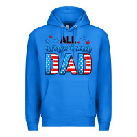 True Royal All American dad Premium Hoodie - Neo Western