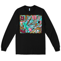 Black nurse mousepad Long Sleeve Tee - BarkalooDesign