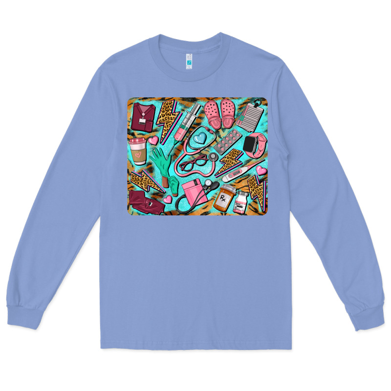 Nurse Mousepad Long Sleeve Tee by BarkalooDesign | Teevron