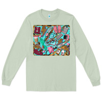 Matcha nurse mousepad Long Sleeve Tee - BarkalooDesign