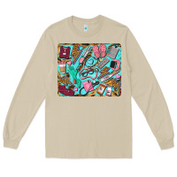 Mushroom nurse mousepad Long Sleeve Tee - BarkalooDesign