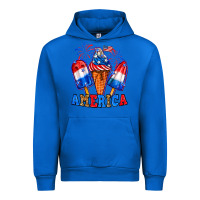 Cobalt 4th of July America ice creams Urban Hoodie - Neo Western