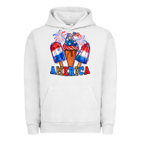 Pigment Lunar Rock 4th of July America ice creams Urban Hoodie - Neo Western