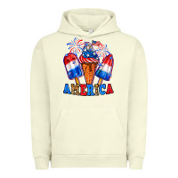 Pigment Pistachio 4th of July America ice creams Urban Hoodie - Neo Western