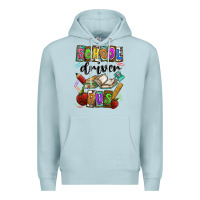 Blue Mist School driver bus Premium Hoodie - CowhideDigitalArt