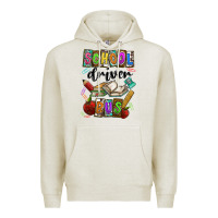 Oatmeal Heather School driver bus Premium Hoodie - CowhideDigitalArt